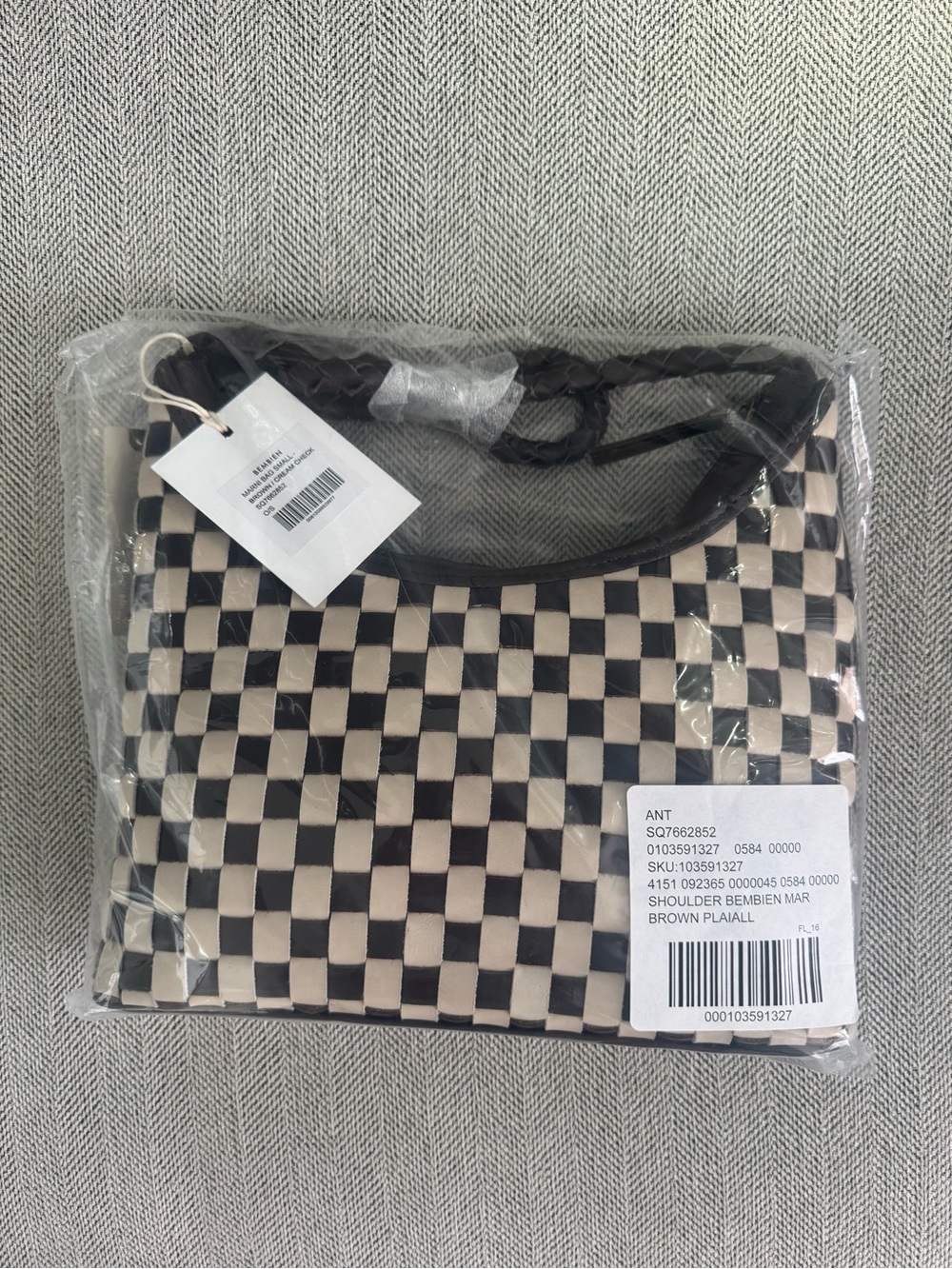 BEMBIEN MARNI SMALL LEATHER SHOULDER BAG - Picture 2 of 2